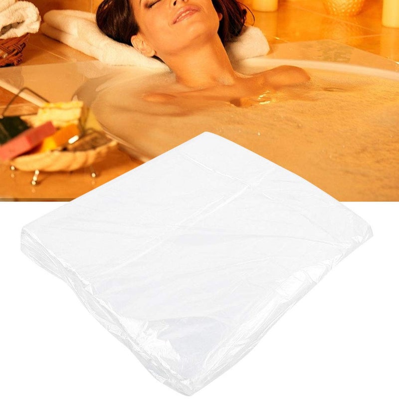 woobles Disposable Bathtub Bag, Disposable Bathtub Cover Liner,50Pcs Bathtub Bagdisposable Bathtub Nonslip Appliques Bags For Household For Bathtub Appliques Hotel Bath Tub Spa Shower - Image 2
